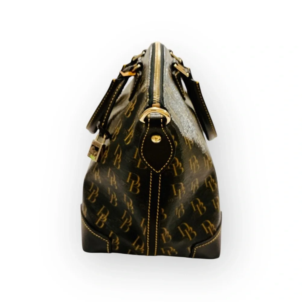 Dooney & Bourke 1975 Signature Vanessa Tote, Original COA, Dust Bag Vintage NWT - Picture 5 of 16